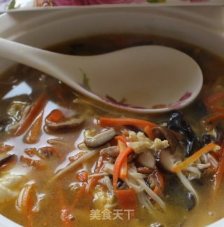 简单美味酸辣汤的做法