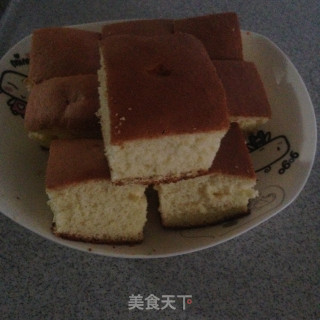 无水蛋糕的做法