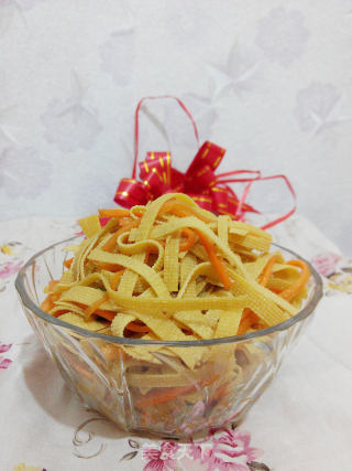 凉拌豆腐丝（干豆皮）——营养开胃家常凉菜的做法
