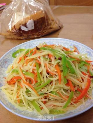 土豆丝的做法