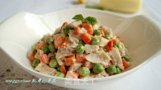 兔肉什锦沙拉的做法