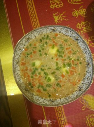彩色酱蒸蛋的做法
