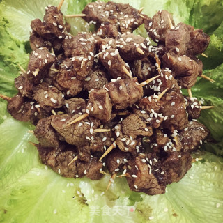 牙签肉的做法