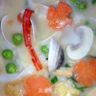 海鲜烫饭的做法