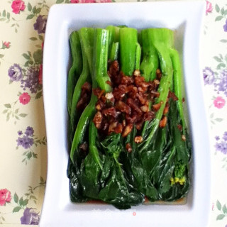 白灼油菜心的做法