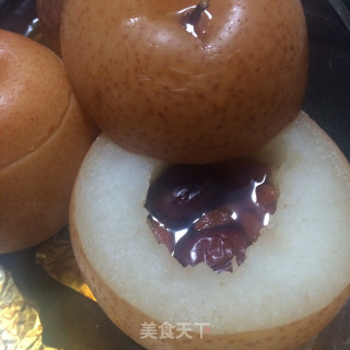 冰糖烤梨的做法