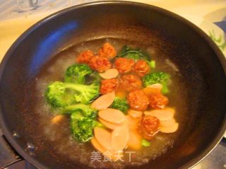 香酥丸子汤的做法步骤：4