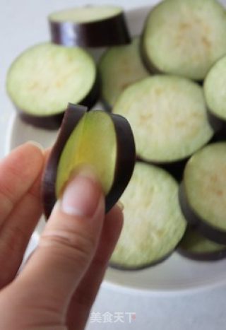 炸茄盒的做法步骤：2