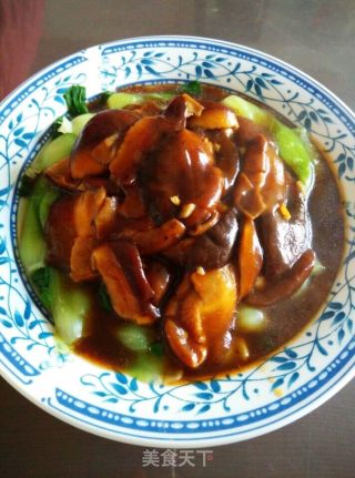香菇油菜的做法