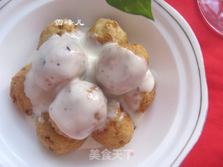 沙拉豆腐丸的做法