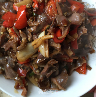爆炒鸡胗的做法