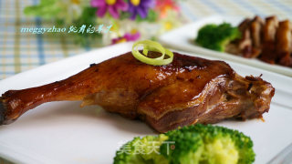 烤蜜汁鸭腿的做法