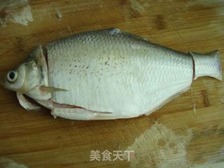 孔雀开屏武昌鱼的做法步骤：4