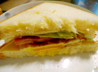三分钟早餐——奶酪三明治的做法