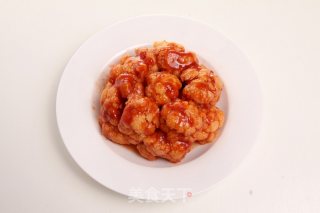 茄汁菜花的做法
