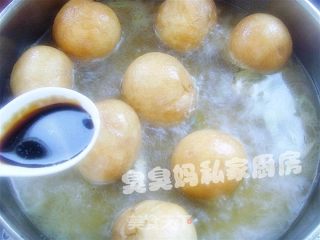 油面筋塞肉的做法步骤：2
