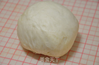巨型巧克力面包圈--蛋糕模盛妆的新食感面包的做法步骤：6