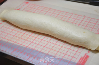 巨型巧克力面包圈--蛋糕模盛妆的新食感面包的做法步骤：6