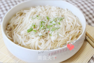 最美不过阳春面——朴素却又美味的一碗面的做法