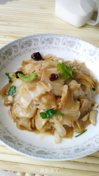 醋溜白菜的做法