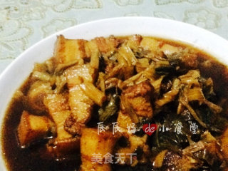 嗜肉者大爱的梅干菜肉的做法
