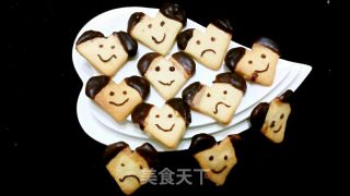 巧克力心型饼干的做法