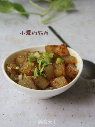 炒凉粉的做法