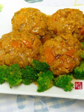 ^(00)^ 咖哩南瓜蒸肉饼  ☆蒸肉饼6的做法