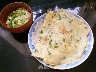 蛋蛋韭菜煎饼的做法