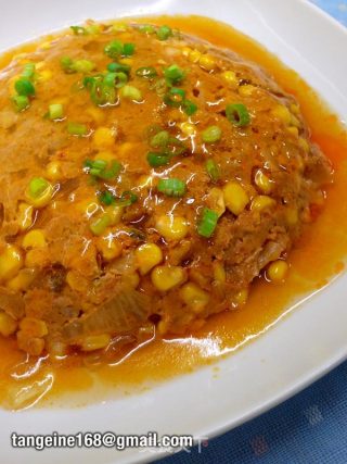 泡菜玉米辣蒸肉饼 ☆蒸肉饼10的做法