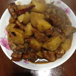 鸡肉炖土豆的做法