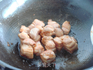 柚香腩肉煲的做法步骤：5