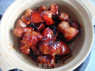 柚香腩肉煲的做法步骤：5