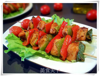 烤鸡肉串的做法