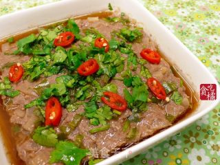 ^Q^ 尖椒牛肉饼  ☆蒸肉饼14的做法