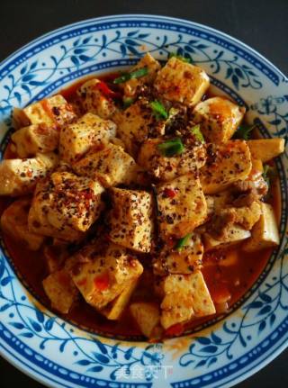 麻婆豆腐的做法