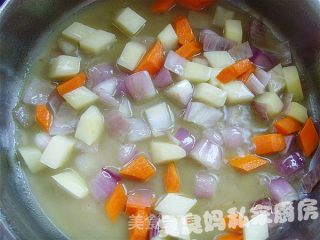 咖喱猪扒饭的做法步骤：3
