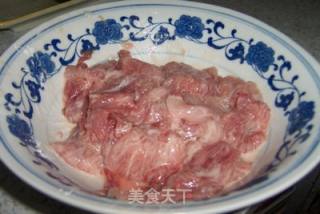 鲜蘑肉片的做法步骤：3