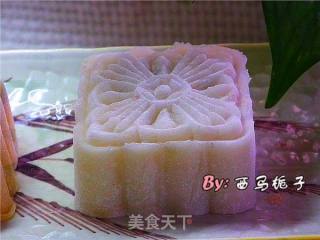 彩色冰皮月饼的做法步骤：4