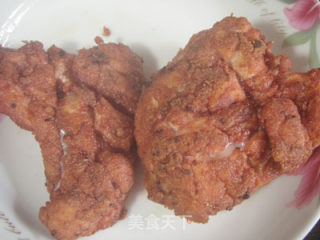 香酥炸鸡堡的做法步骤：3
