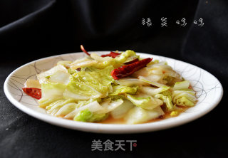 酸辣白菜的做法