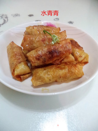 油炸腐竹卷的做法