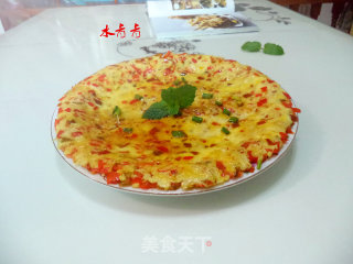 辣椒鸡蛋饼的做法