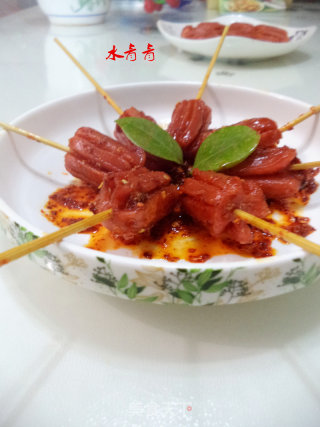 竹串口味肠的做法
