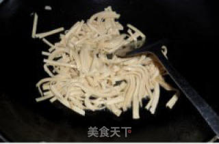 豆皮菜心的做法步骤：4