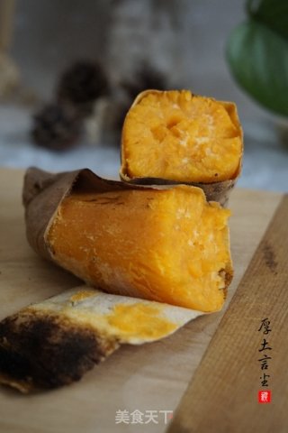 地瓜也能用砂锅烤的做法