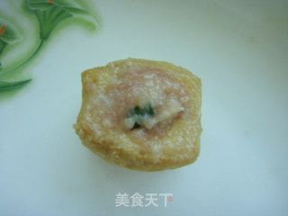 红烧芋头豆腐肉包的做法步骤：3