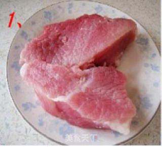 南煎丸子的做法步骤：2
