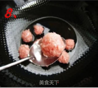 南煎丸子的做法步骤：2