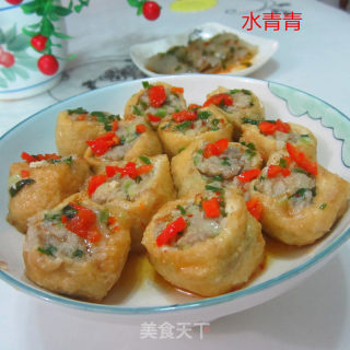 猪肉豆腐盒子的做法